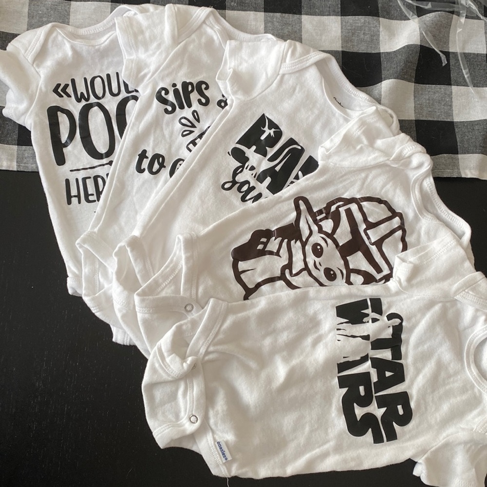 5-Pack Gerber Onesies